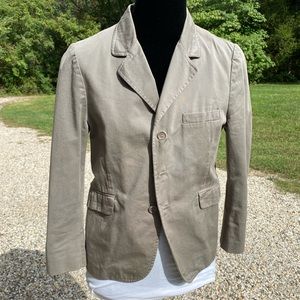 MARNI short khaki jacket